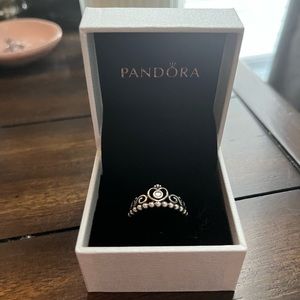 Pandora Princess Tiara Ring size 56 (7.5)